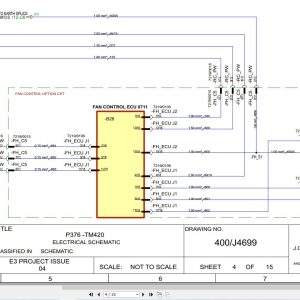 JCB Telescopic Wheel Loader TM420 JCB420 UN3 2019 2022 Electrical Hydraulic Diagram (1)
