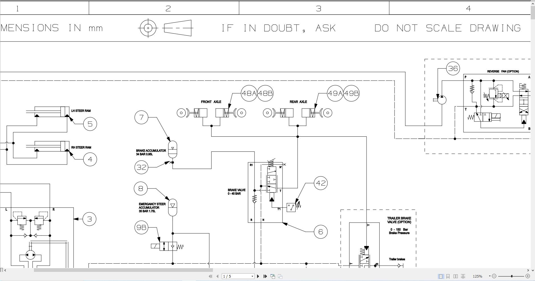 JCB Telescopic Wheel Loader TM420C JCB4AY T4F 2021 2024 Electrical Hydraulic Diagram (3)
