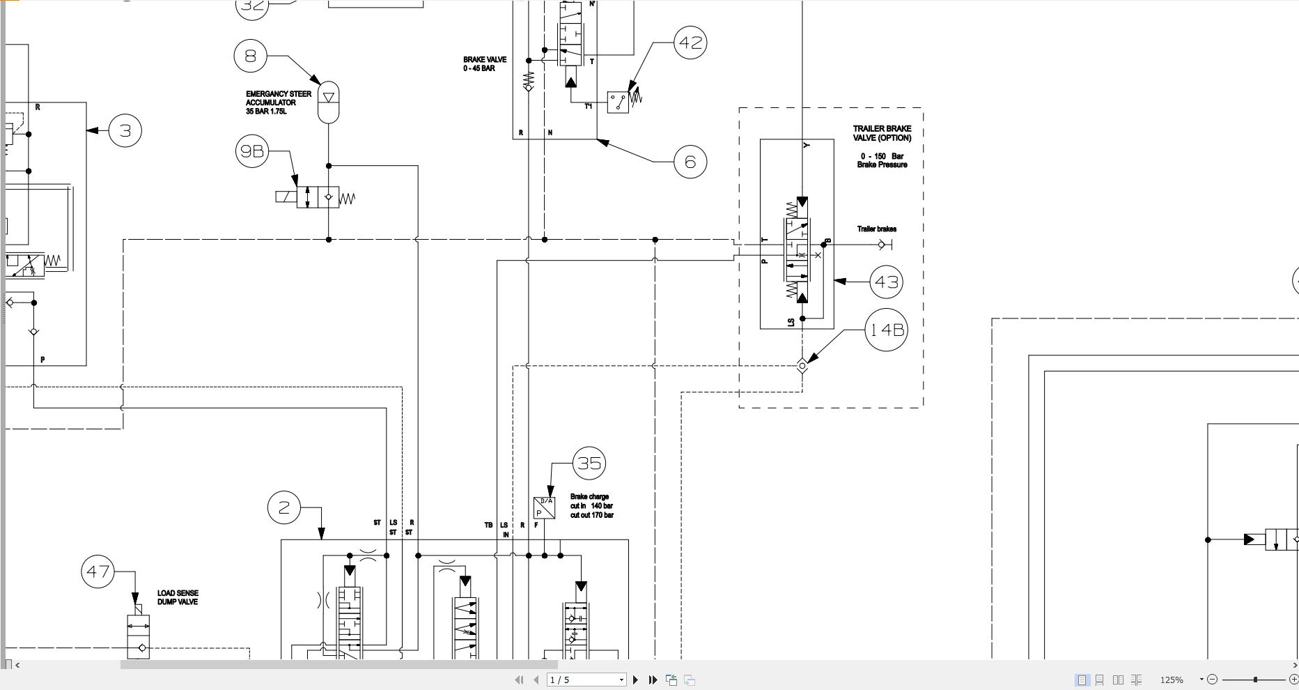 JCB Telescopic Wheel Loader TM420C JCB4AY UN3 2021 2025 Electrical Hydraulic Diagram (3)