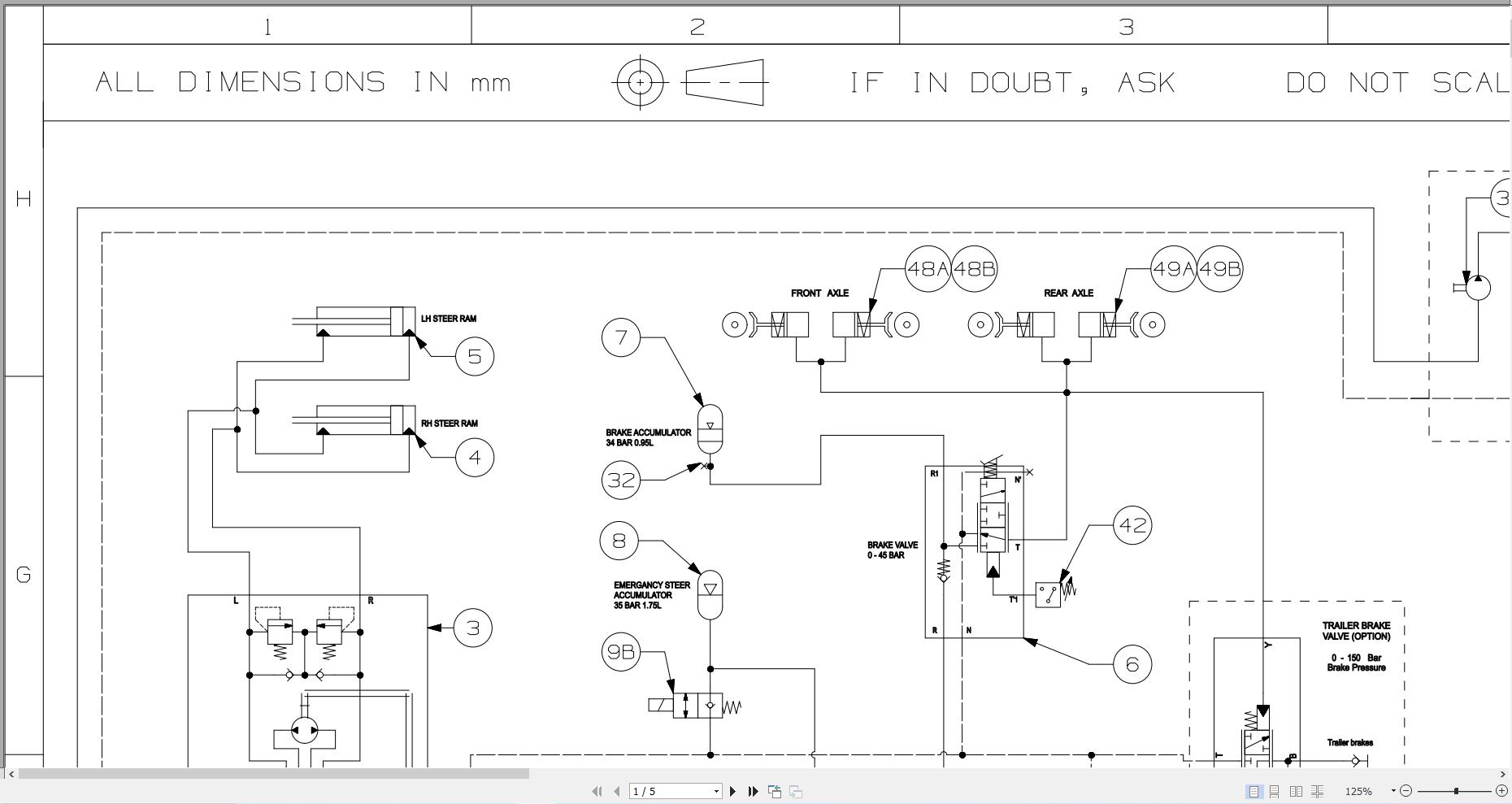 JCB Telescopic Wheel Loader TM420S JCB4AY T4F 2022 2025 Electrical Hydraulic Diagram (3)