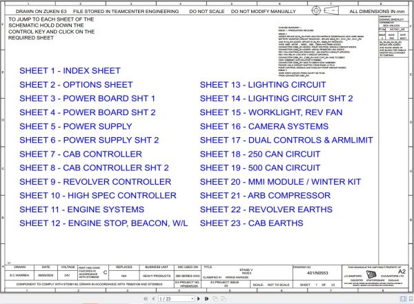 JCB Tracked Excavator 210X STV 2021 2025 Electrical and Hydraulic Diagram (1) Jcb Tracked Excavator 210X Stv 2021 2025 Electrical And Hydraulic Diagram (1)