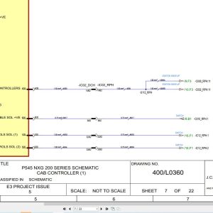 Jcb Tracked Excavator 210X T4F 2018 2021 Electrical And Hydraulic Diagram (2)