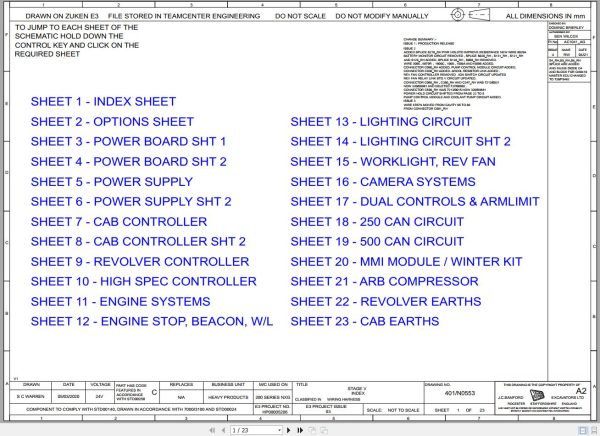 JCB Tracked Excavator 220X STV 2021 2025 Electrical and Hydraulic Diagram (1) Jcb Tracked Excavator 220X Stv 2021 2025 Electrical And Hydraulic Diagram (1)