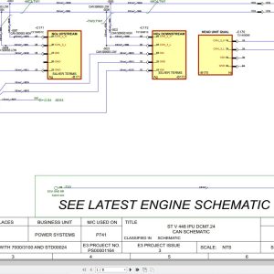 JCB Tracked Excavator 7B Electrical Diagram (1)