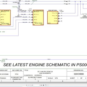 JCB Tracked Excavator 7C Electrical Diagram (1)