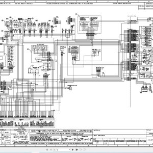 JCB Tracked Excavator JS130 T0 1996 2004 Electrical Diagram (1)