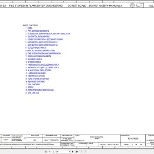 JCB Tracked Excavator JS160 STV JCB 2022 2025 Electrical and Hydraulic Diagram (1)