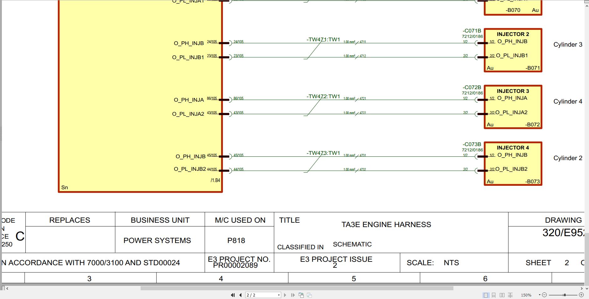 JCB Tracked Excavator JS200 T3 PUN 2007 2013 Electrical and Hydraulic Diagram (1)