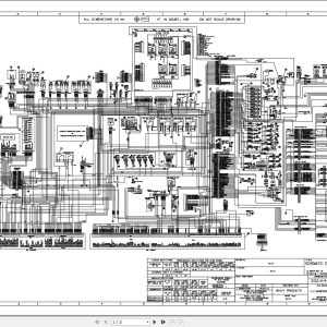 JCB Tracked Excavator JS330 T4i 2012 2017 Electrical and Hydraulic Diagram (1)