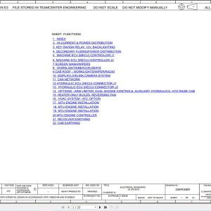 JCB Tracked Excavator JS370 T4F JCB 2016 2022 Electrical and Hydraulic Diagram (1)