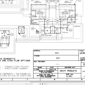 Jcb Tracked Excavator Jz140 Stv 2021 2024 Electrical And Hydraulic Diagram (3)