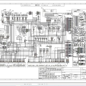 JCB Tracked Excavator JZ140HD T3 Electrical and Hydraulic Diagram (1)