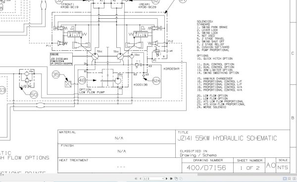 Jcb Tracked Excavator Jz141 T4F 2017 2025 Electrical And Hydraulic Diagram (3)