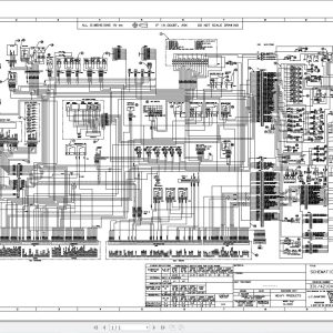 JCB Tracked Excavator JZ235 T3 2007 2020 Electrical and Hydraulic Diagram (1)
