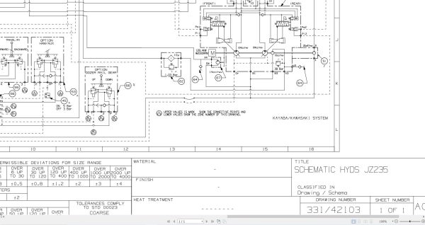 Jcb Tracked Excavator Jz235 T3 2007 2020 Electrical And Hydraulic Diagram (2)