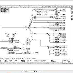 JCB Tractor Fastrac 3200 1 T3 2006 2010 Electrical and Hydraulic Diagram (1)