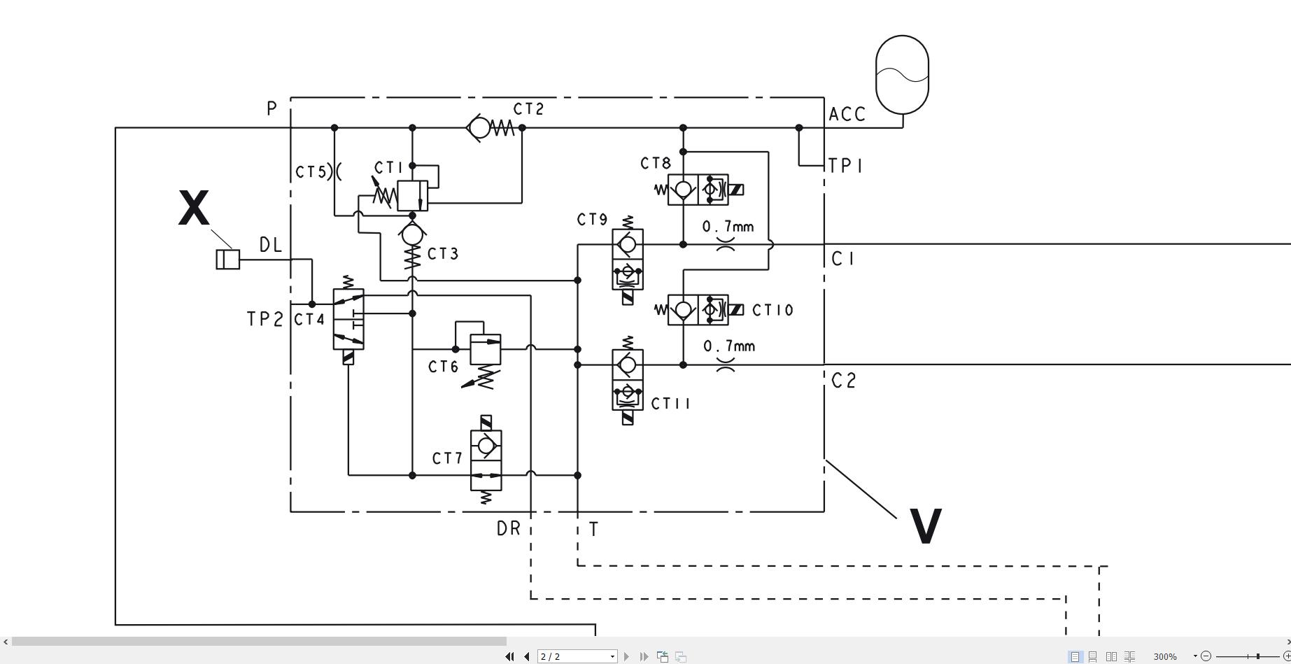 JCB Tractor Fastrac 3200 1 T3 2006 2010 Electrical and Hydraulic Diagram (2)