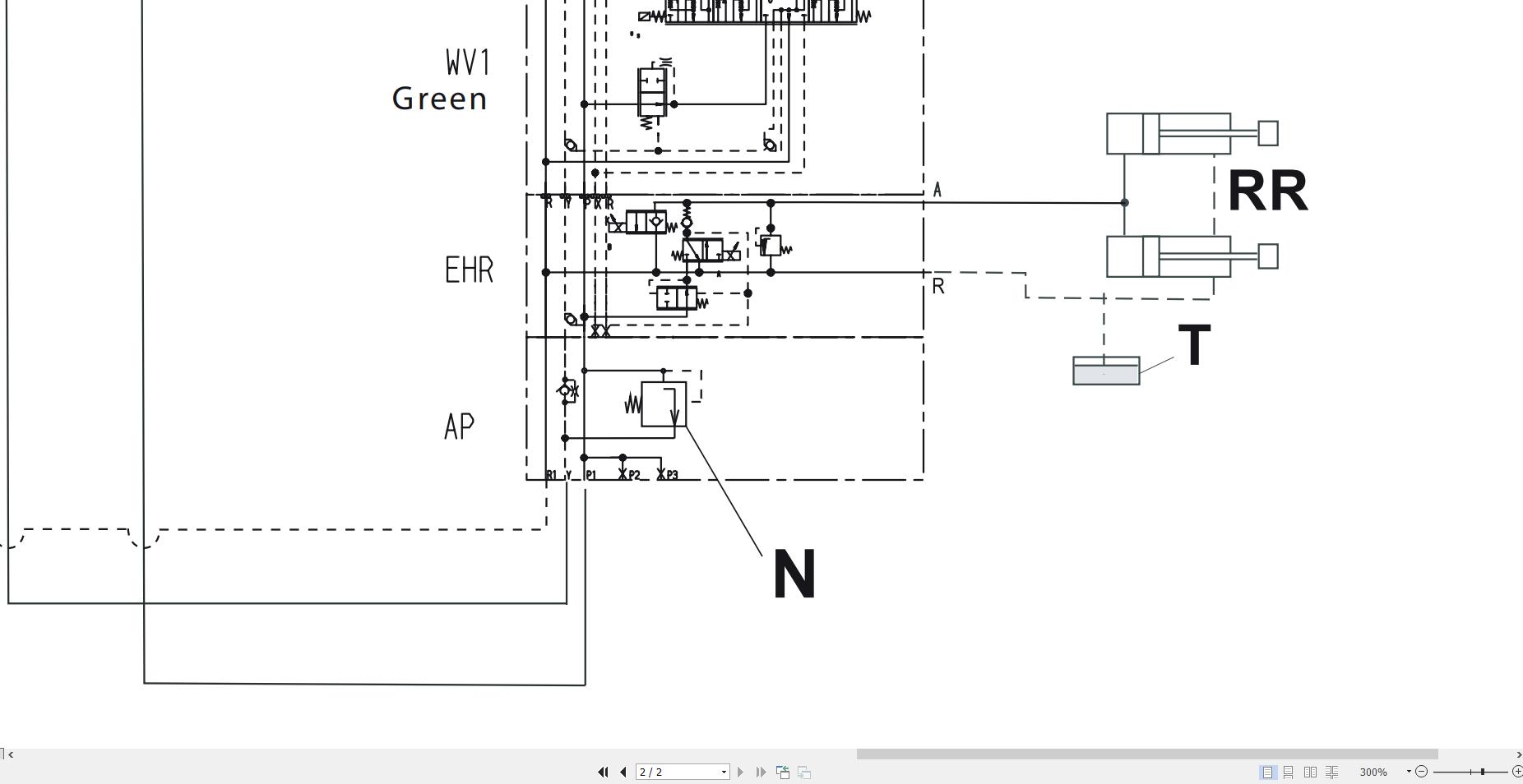 JCB Tractor Fastrac 3200 2 T3 2010 2012 Electrical and Hydraulic Diagram (2)