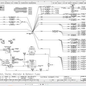 JCB Tractor Fastrac 3200 3 T4i T2 2012 2014 Electrical and Hydraulic Diagram (1)
