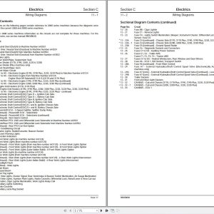 JCB Tractor Fastrac 3220 T2 2003 2006 Electrical Diagram (1)