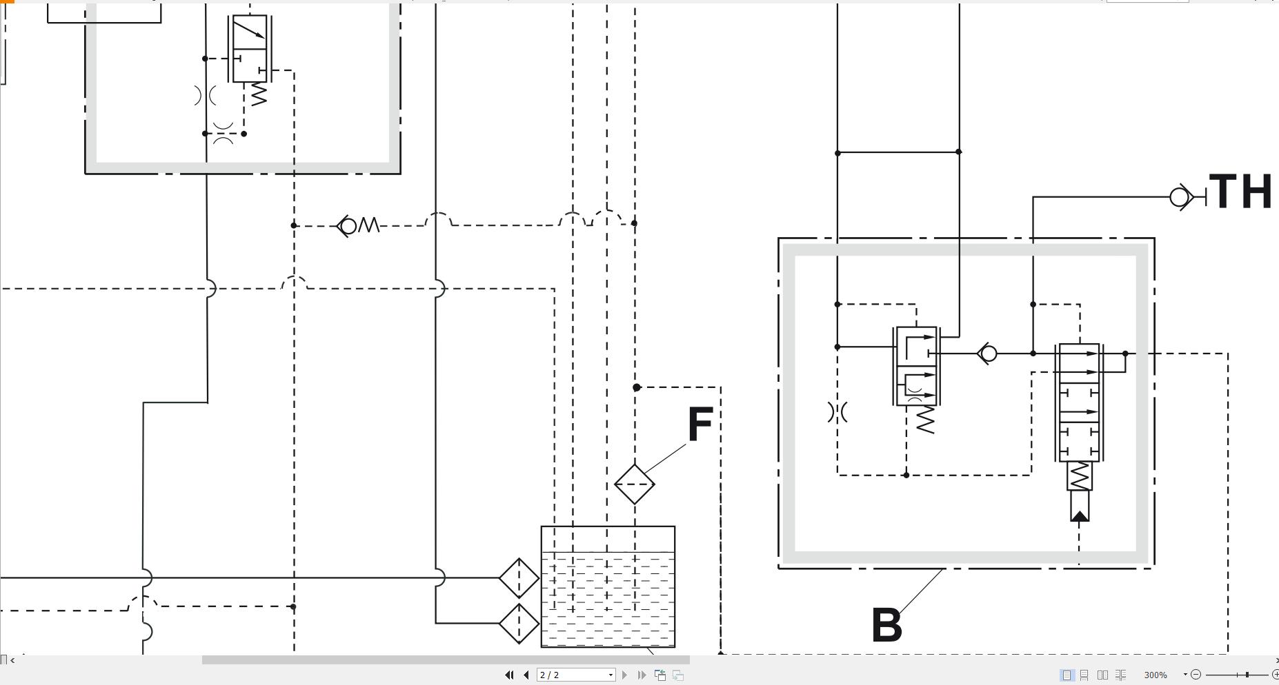 JCB Tractor Fastrac 3230 2 T3 2007 2013 Electrical and Hydraulic Diagram (2)