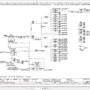 JCB Tractor Fastrac 7270 T3 2009 2011 Electrical and Hydraulic Diagram (1)
