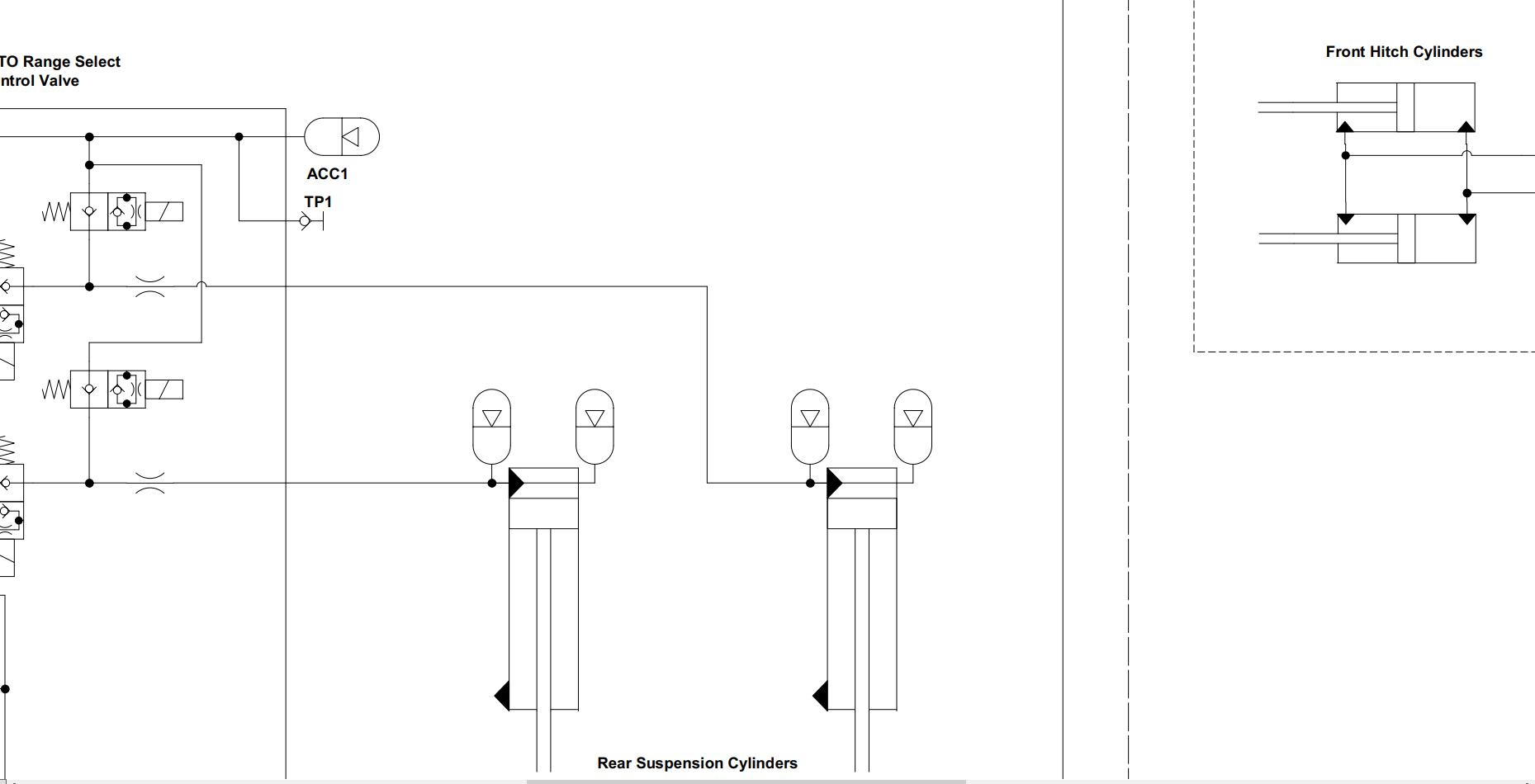 JCB Tractor Fastrac 8290 4 T4F 2016 2019 Electrical and Hydraulic Diagram (2)