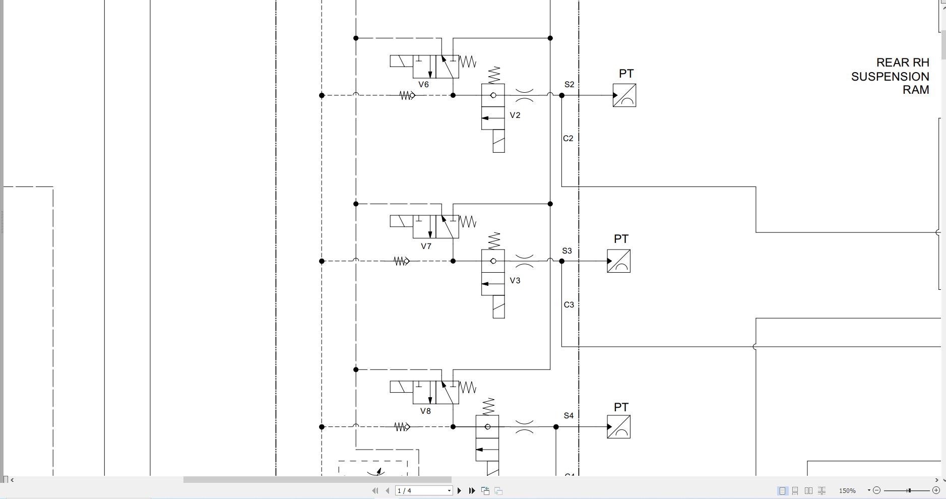 JCB Tractor Fastrac 8290 5 STV 2020 Electrical and Hydraulic Diagram (3)