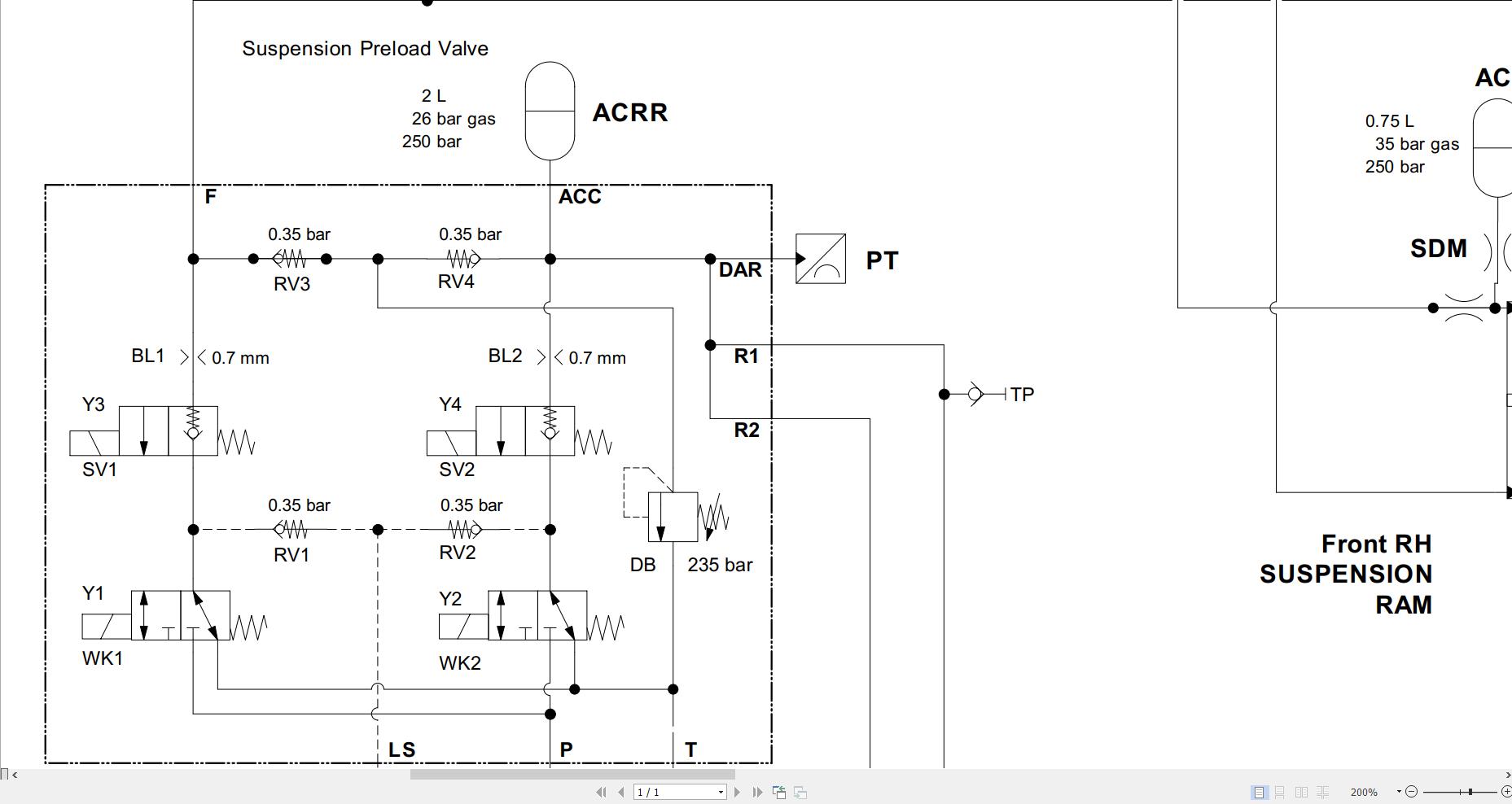 JCB Tractor Fastrac 8310 3 T4i 2011 2016 Electrical and Hydraulic Diagram (2)