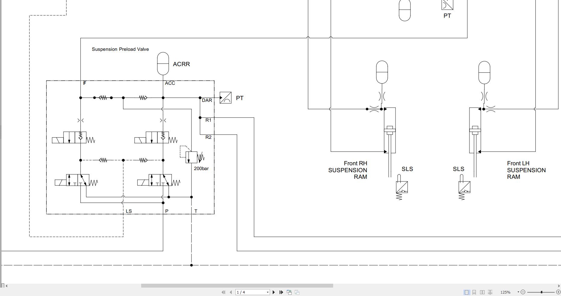 JCB Tractor Fastrac 8330 5 STV 2019 2022 Electrical and Hydraulic Diagram (3)