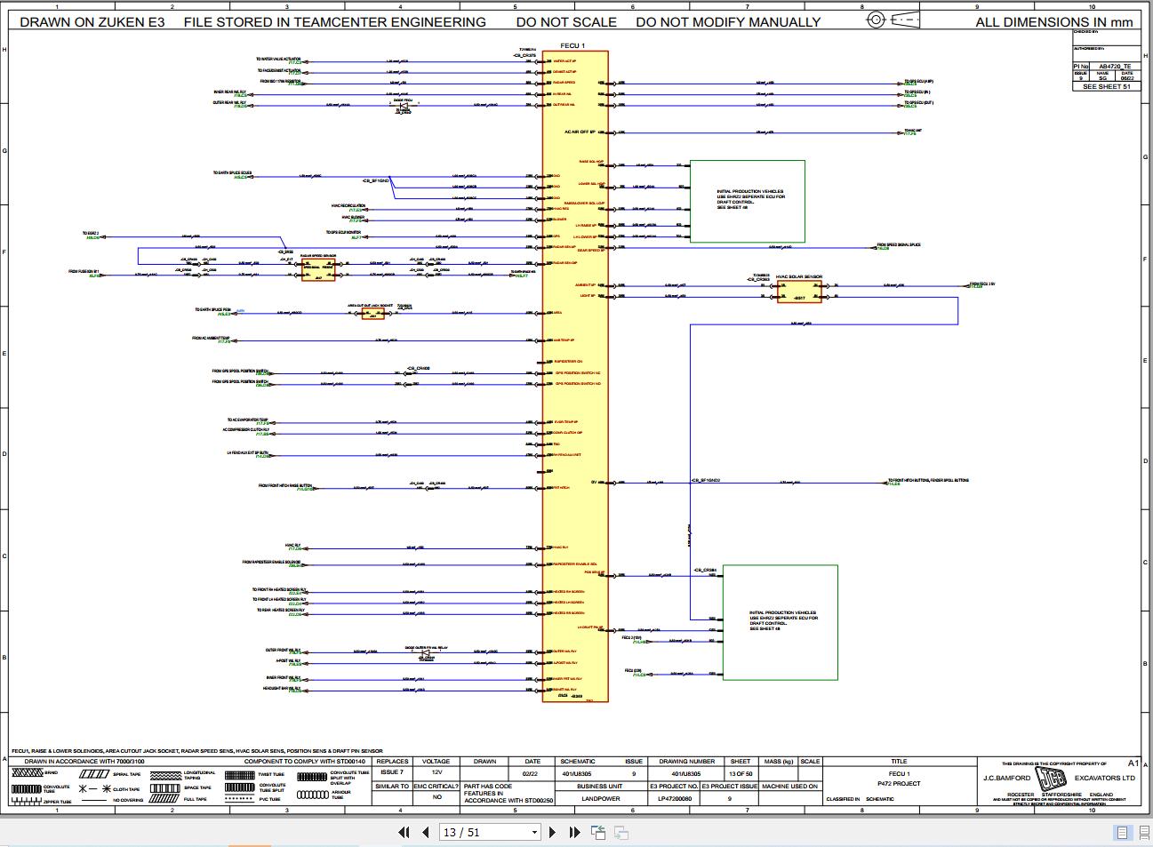 JCB Tractor Fastrac 8330 6 T4F 2022 2025 Electrical and Hydraulic Diagram (2)
