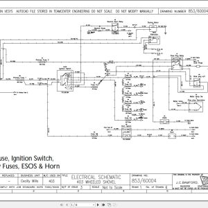 JCB Wheel Loader 403 T3 GAT 2012 2014 Electrical and Hydraulic Diagram (1)