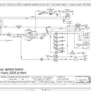 JCB Wheel Loader 403 T3 JCB 2009 2016 Electrical and Hydraulic Diagram (1)