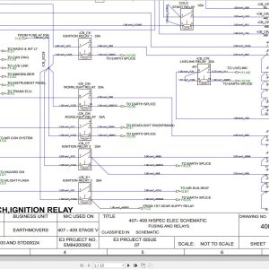 JCB Wheel Loader 409 STV 2019 2025 Electrical and Hydraulic Diagram (1)