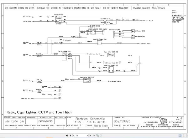 Jcb Wheel Loader 412S T3 2007 2015 Electrical Diagram (2)