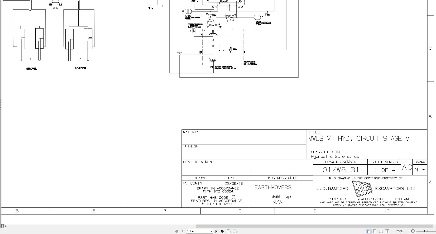 JCB Wheel Loader 413S STV 2021 2025 Electrical and Hydraulic Diagram (2)