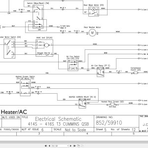 Jcb Wheel Loader 416 T3 2007 2015 Electrical Diagram (2)