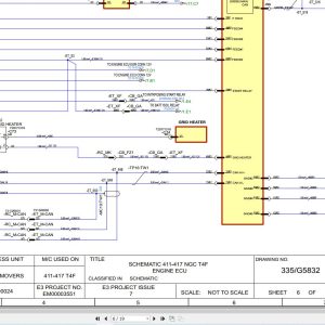 JCB Wheel Loader 417HT T4F 2016 2025 Electrical and Hydraulic Diagram (1)