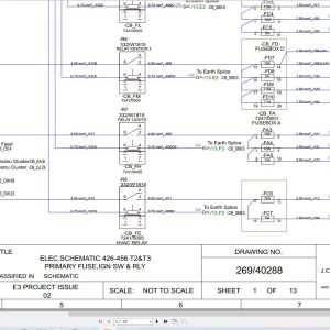 JCB Wheel Loader 426 T3 2006 2013 Electrical and Hydraulic Diagram (1)