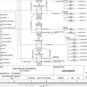 JCB Wheel Loader 427 AGRI STV 2019 2024 Electrical and Hydraulic Diagram (1)