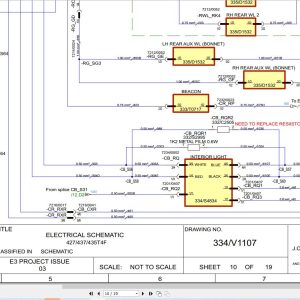 JCB Wheel Loader 427 T4F 2015 2025 Electrical and Hydraulic Diagram (1)