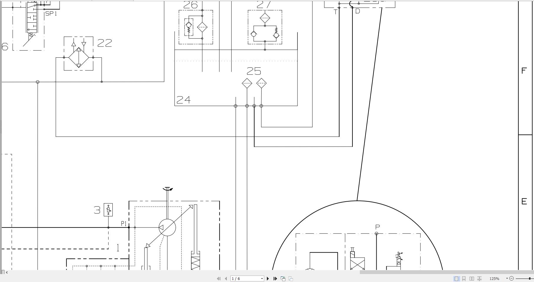 JCB Wheel Loader 427HT STV 2019 2025 Electrical and Hydraulic Diagram (2)