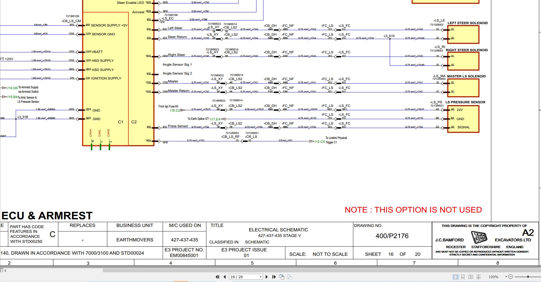 JCB Wheel Loader 427HT STV 2019 2025 Electrical and Hydraulic Diagram (3)