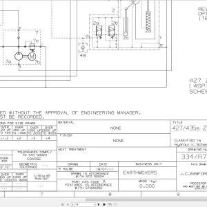 JCB Wheel Loader 437 T4i 2011 2016 Electrical and Hydraulic Diagram (1)