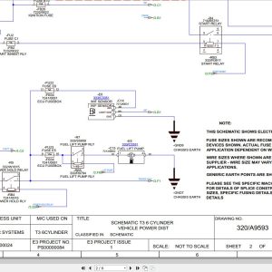 JCB Wheel Loader 455ZX T2 3 2014 2025 Electrical and Hydraulic Diagram (1)