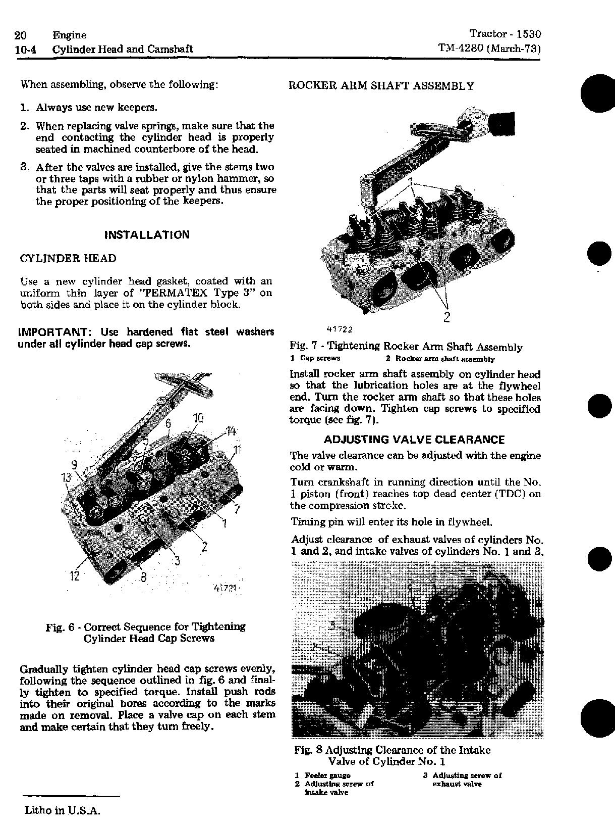 John Deere 1530 Tractors Technical Service Manual TM4280 (2)