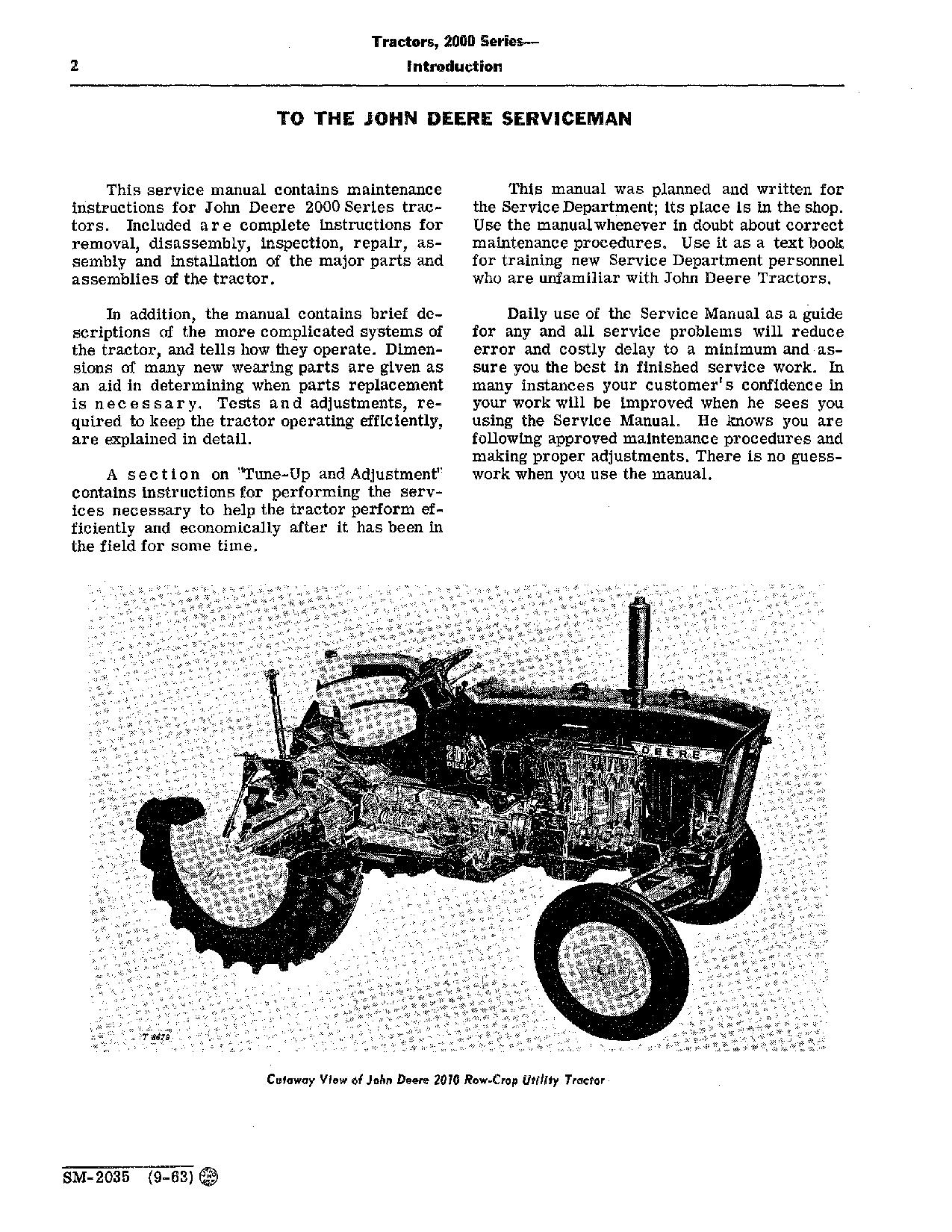 John Deere 2010 Tractors Service Manual SM2035 (2)