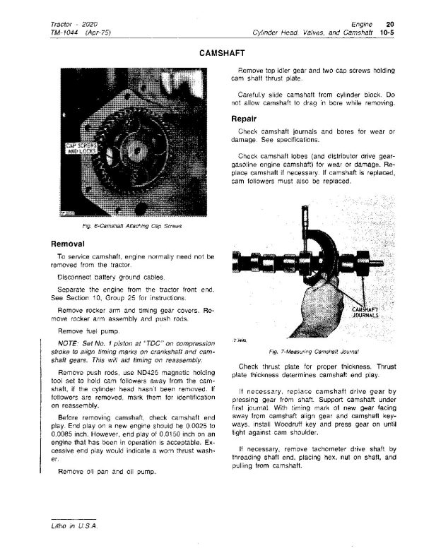 John Deere 2020 Tractors Technical Manual Tm1044 (2)