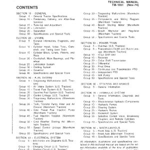 John Deere 2030 Utility Tractors Technical Manual TM1051 John Deere 2030 Utility Tractors Technical Manual Tm1051 (2)
