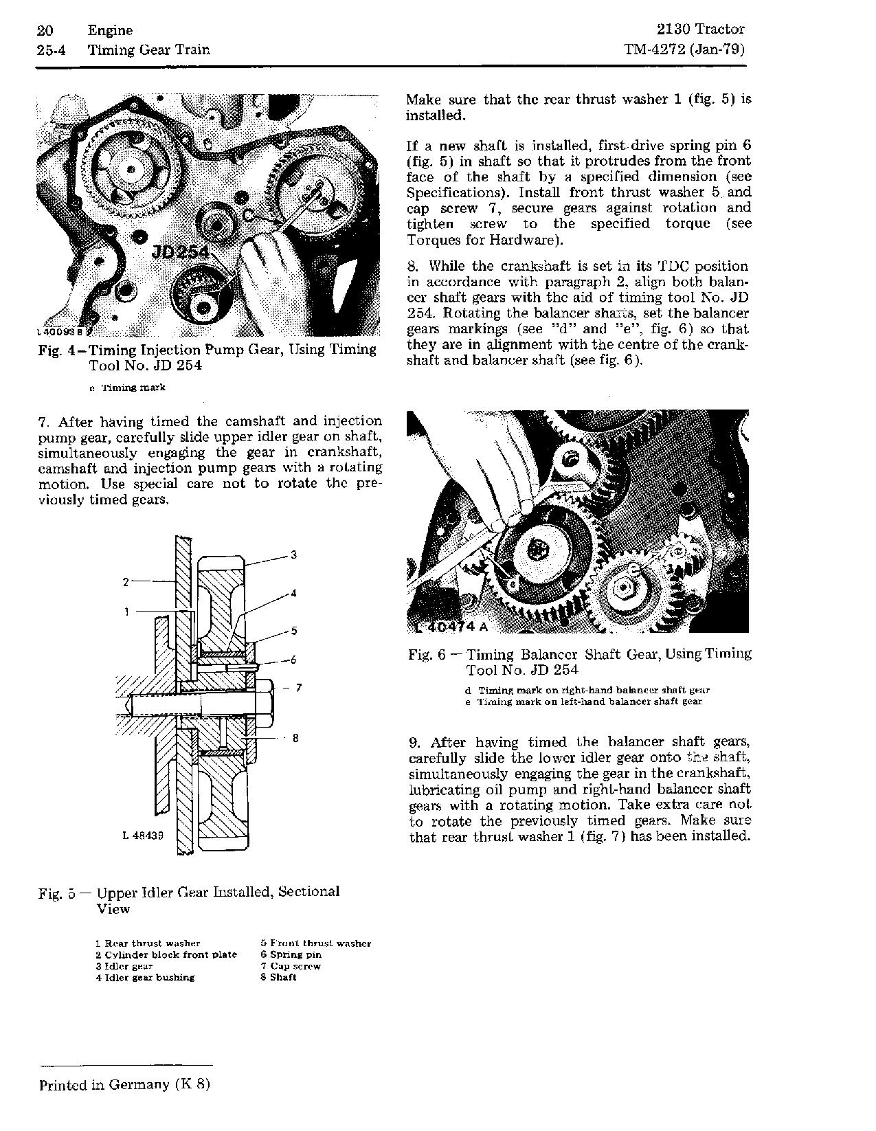 John Deere 2130 Tractors Technical Manual TM4272 (3)
